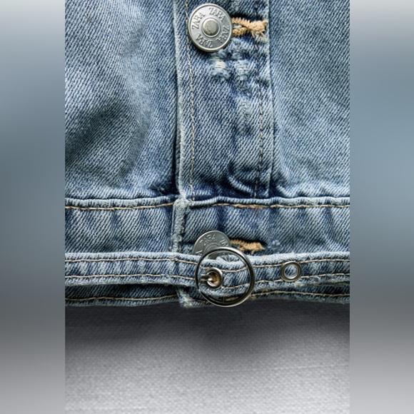 ZARA TRF DENIM JACKET WITH BELT - NWT - Picture 7 of 7